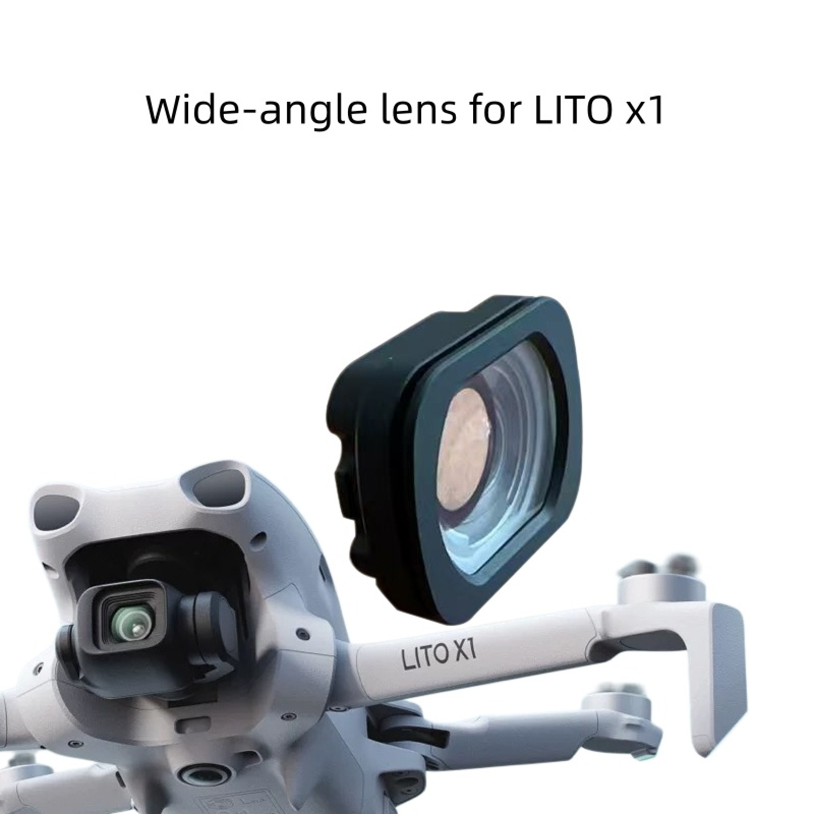 Wide Angle Lens for DJI Lito x - огляд і ціна Drone Camera Wide Angle