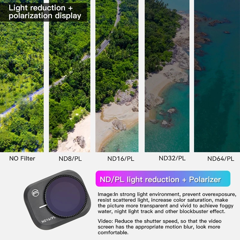 RCSTQ For DJI Mini 3 Pro Filte - огляд і ціна Drone Camera Professional