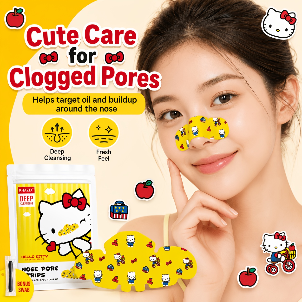 12PCS yellow Hello Kitty Remov - огляд і ціна Drone Camera Stabilized