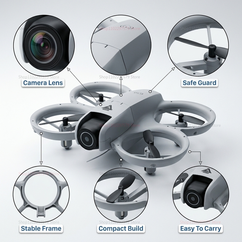 2026 Mini RC Drone with 8K HD  - огляд і ціна Drone Camera Professional