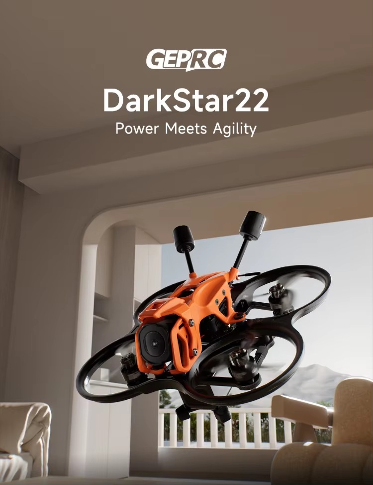 New GEPRC DarkStar22 O4 Pro HD - огляд і ціна Drone Camera 4K